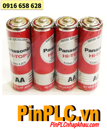 Panasonic R6DT/4S, Pin tiểu AA 1.5v Panasonic R6DT/4S Heavy Duty chính hãng _Vỉ 4viên